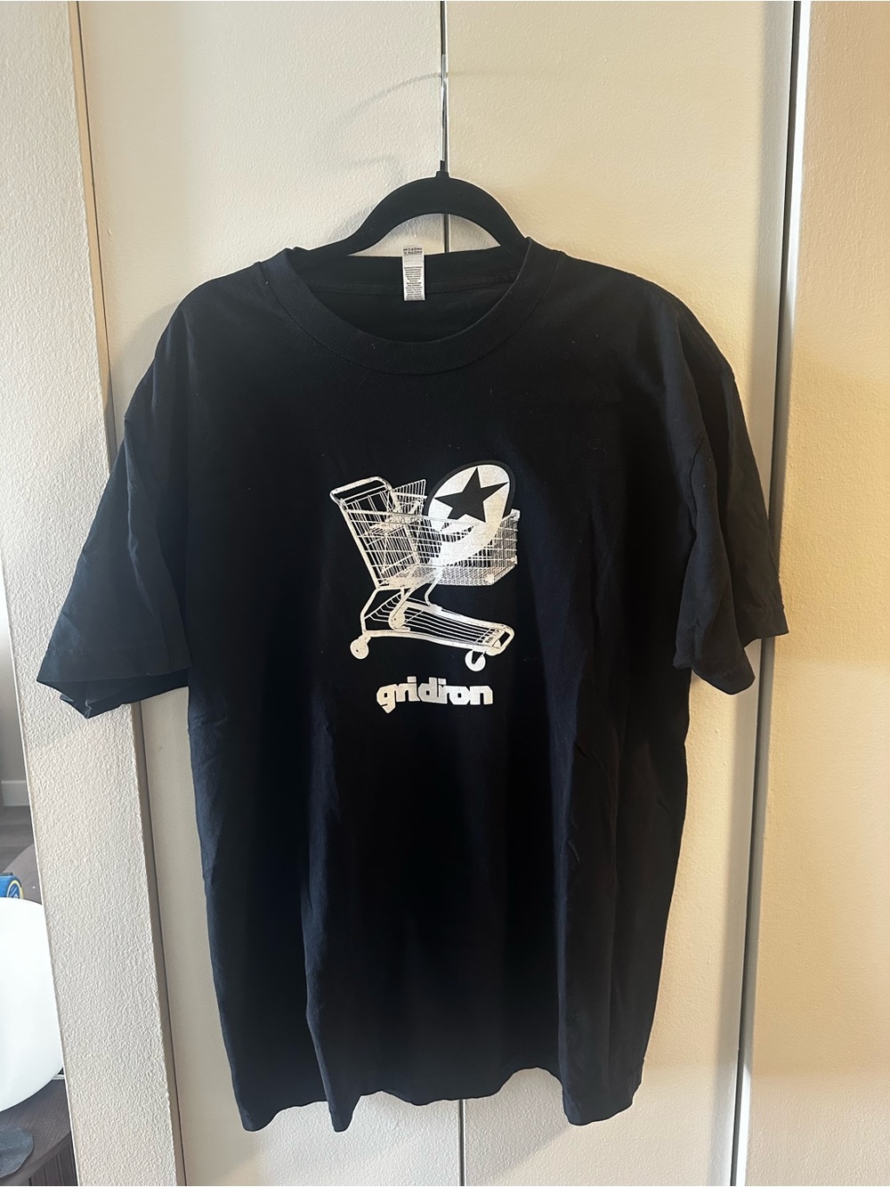 American Apparel Black Crewneck T-Shirt